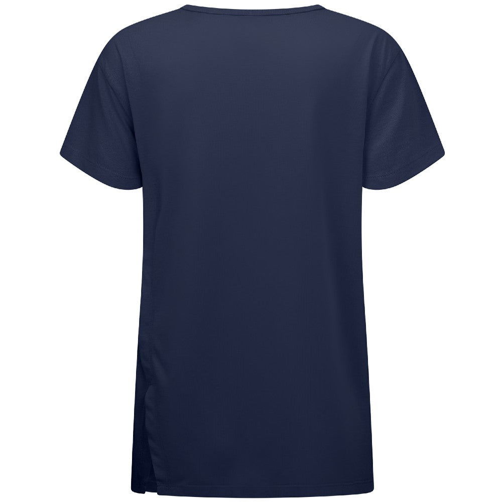 Milwaukee Brewers Levelwear Women's Influx Sizzle T-Shirt - Navy