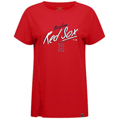 Boston Red Sox Levelwear Women's Influx Sizzle T-Shirt - Red