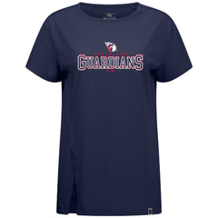 Cleveland Guardians Levelwear Women's Influx Journey T-Shirt - Navy