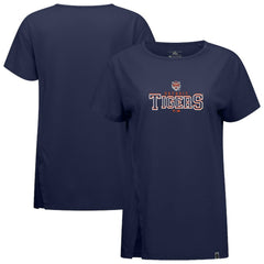 Detroit Tigers Levelwear Women's Influx Journey T-Shirt - Navy