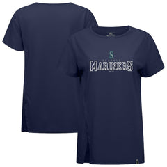Seattle Mariners Levelwear Women's Influx Journey T-Shirt - Navy