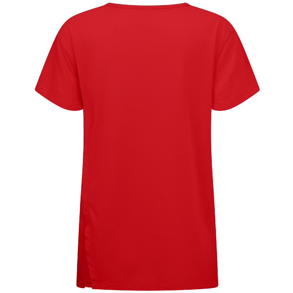 Cincinnati Reds Levelwear Women's Influx Journey T-Shirt - Red