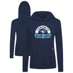 Toronto Blue Jays Levelwear Women's Relay Banner Arch Long Sleeve T-Shirt Hoodie - Royal