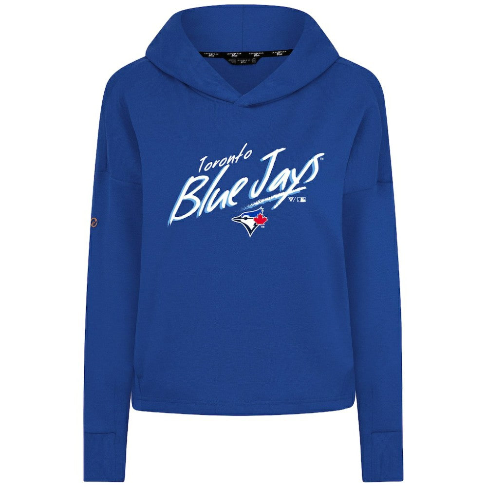 Toronto Blue Jays Levelwear Women's Sweet Sizzle Tri-Blend Hoodie - Royal