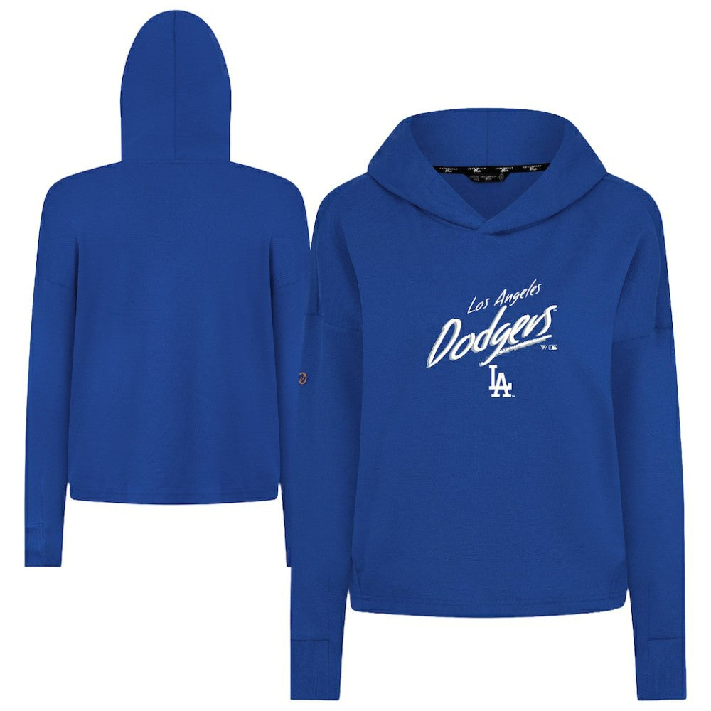 Los Angeles Dodgers Levelwear Women's Sweet Sizzle Tri-Blend Hoodie - Royal