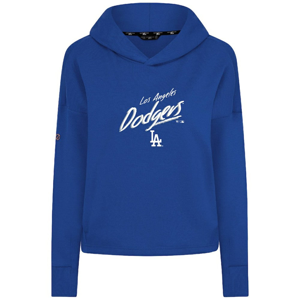 Los Angeles Dodgers Levelwear Women's Sweet Sizzle Tri-Blend Hoodie - Royal