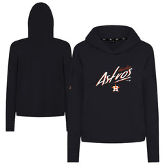 Houston Astros Levelwear Women's Sweet Sizzle Tri-Blend Hoodie - Black
