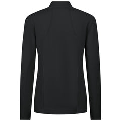 Milwaukee Brewers Levelwear Women's Upright Insignia 2.0 Quarter-Zip Tri-Blend Top - Black
