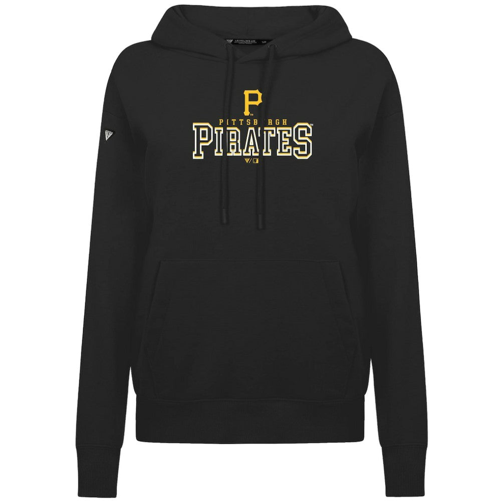 Pittsburgh Pirates Levelwear Women's Adorn Journey Hoodie - Black