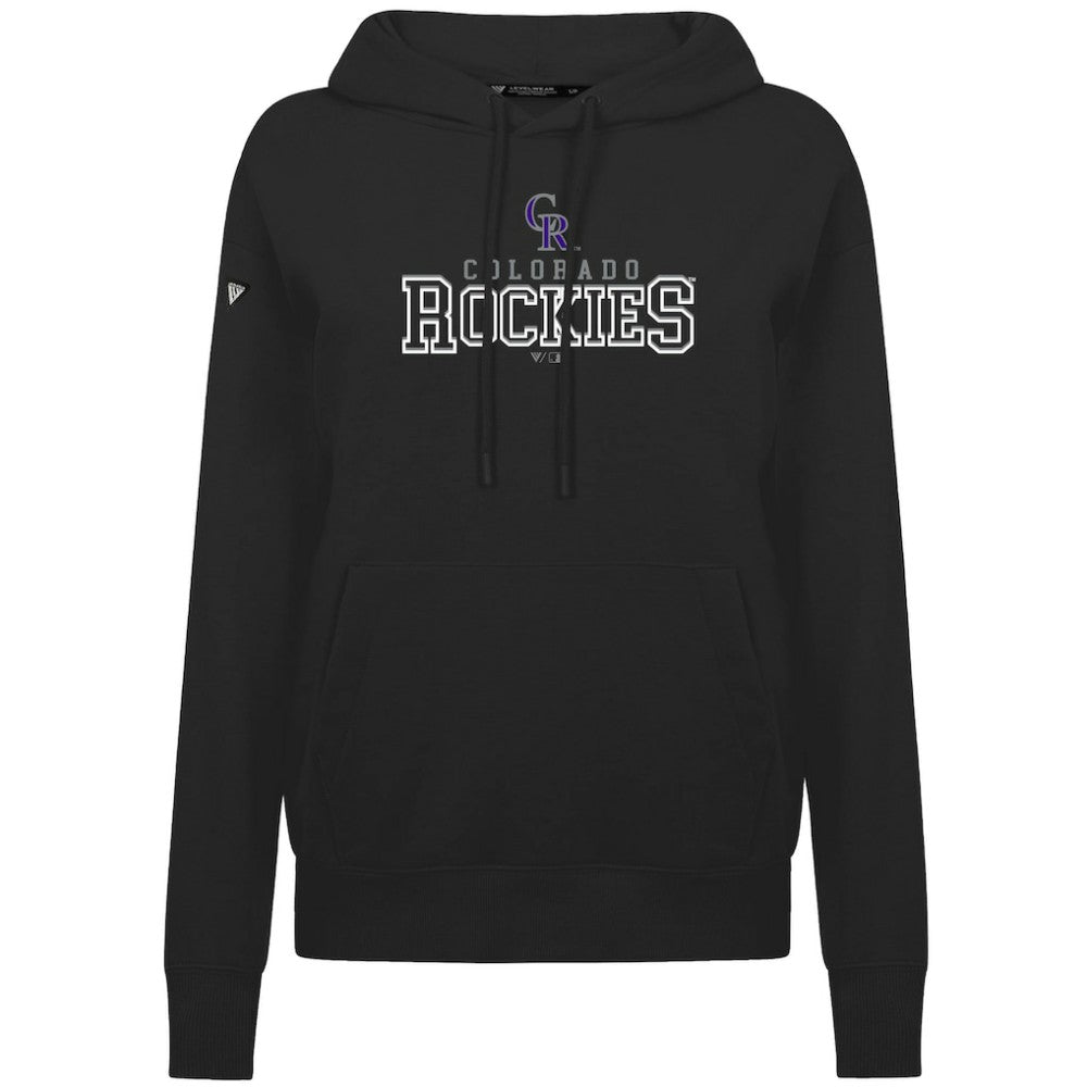 Colorado Rockies Levelwear Women's Adorn Journey Hoodie - Black
