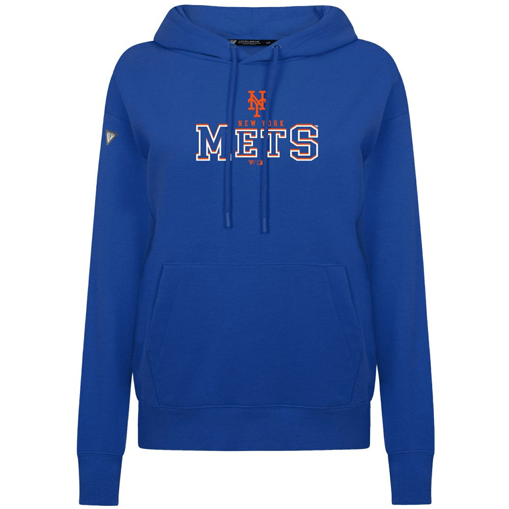 New York Mets Levelwear Women's Adorn Journey Hoodie - Royal