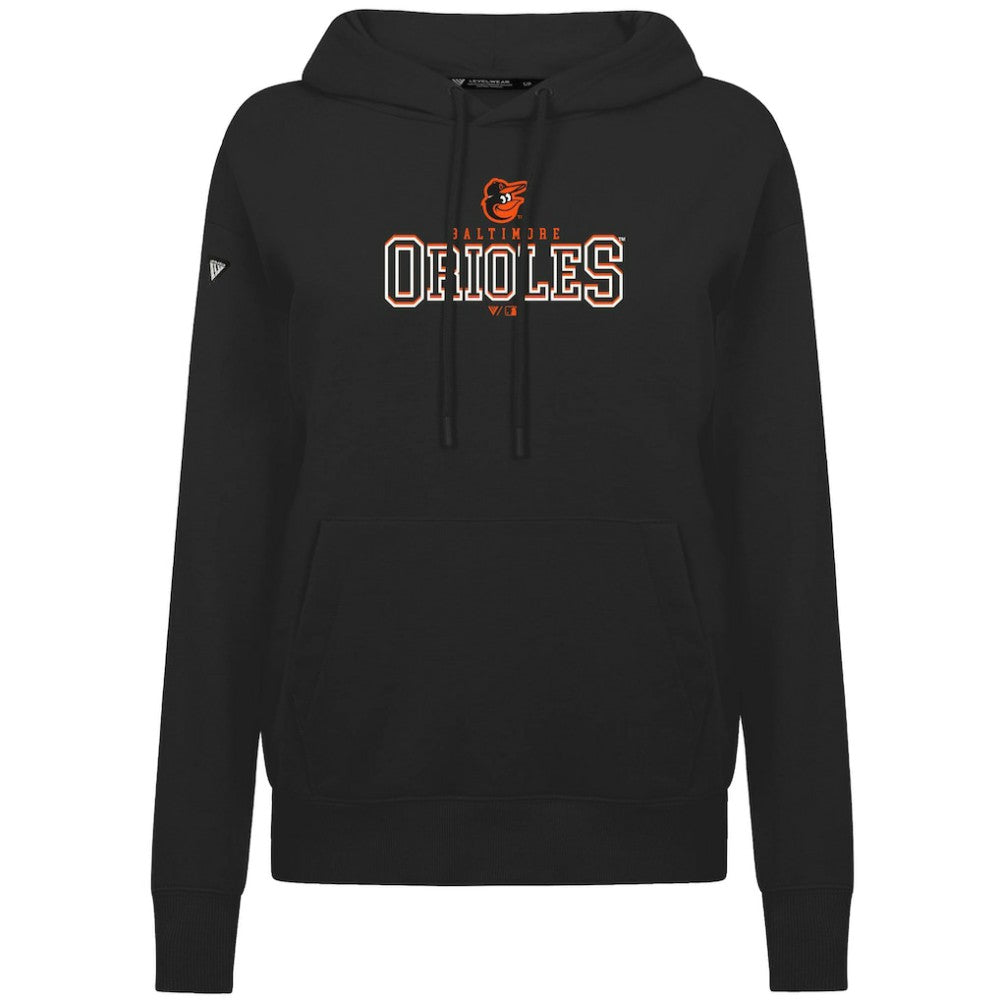 Baltimore Orioles Levelwear Women's Adorn Journey Hoodie - Black