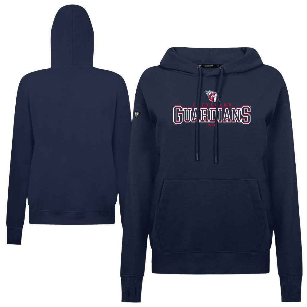 Cleveland Guardians Levelwear Women's Adorn Journey Hoodie - Navy