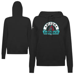 Arizona Diamondbacks Levelwear Women's Adorn Banner Arch Hoodie - Black