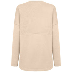 Washington Nationals Levelwear Women's Oversized Beaudry Sizzle Top - Khaki