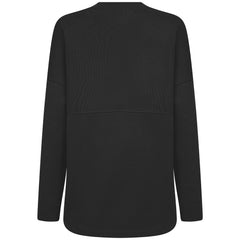 Los Angeles Angels Levelwear Women's Oversized Beaudry Sizzle Top - Black