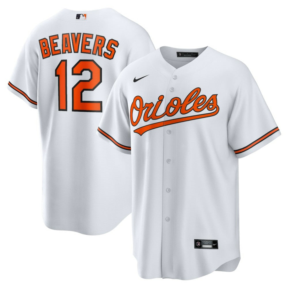Dylan Beavers Baltimore Orioles  Youth Home Replica Jersey - White | Nike