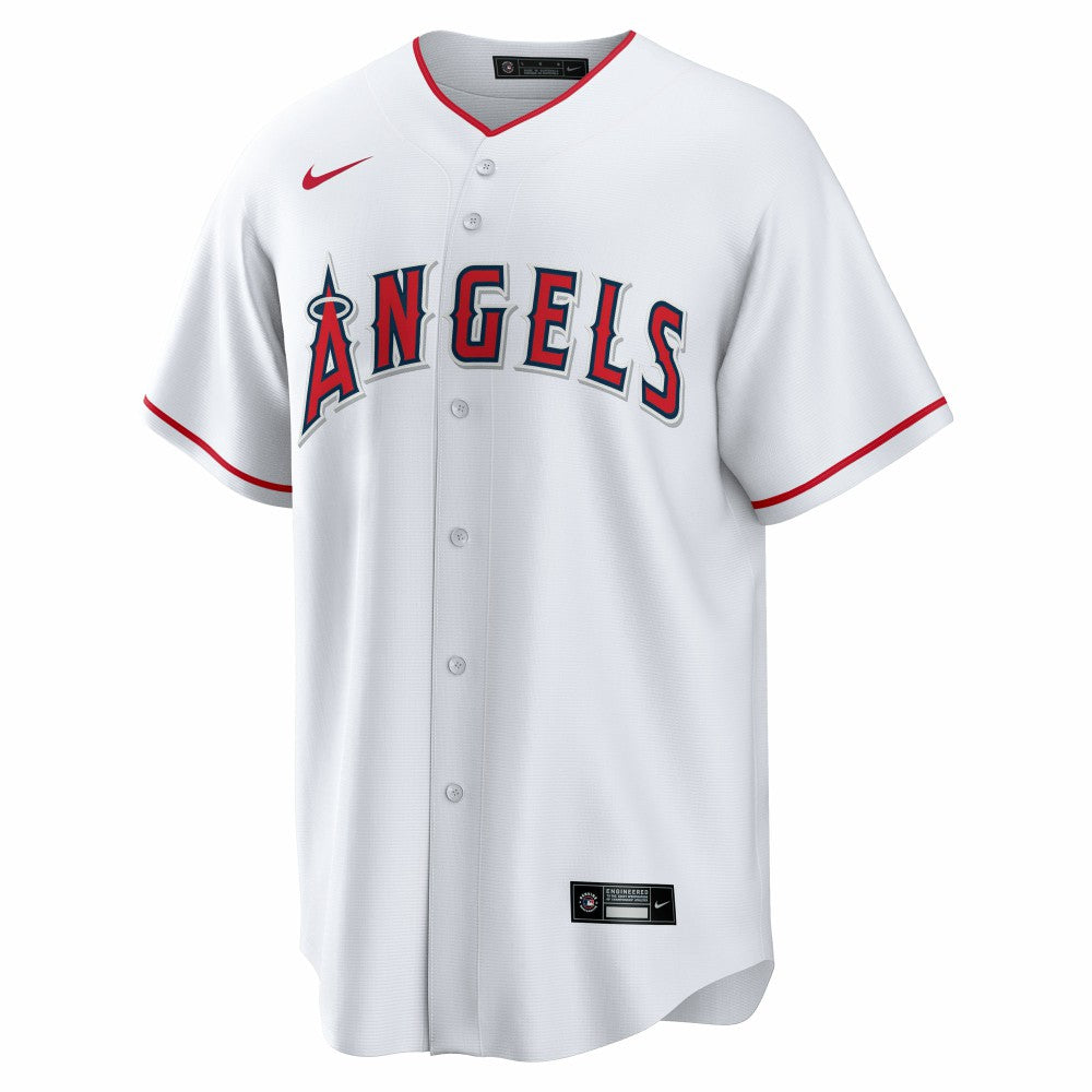 Zach Neto Los Angeles Angels  Youth Home Replica Jersey - White | Nike