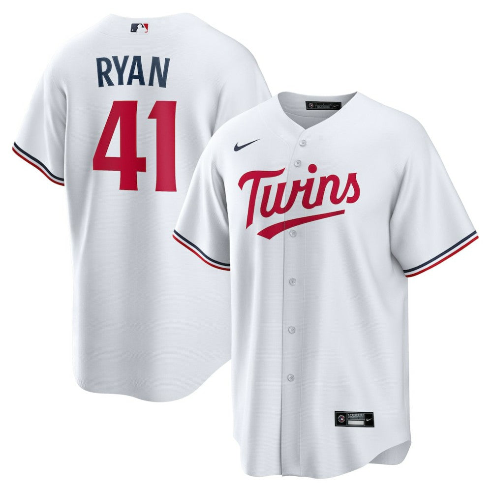 Joe Ryan Minnesota Twins  Youth Home Replica Jersey - White | Nike