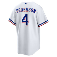 Joc Pederson Texas Rangers  Youth Home Replica Jersey - White | Nike