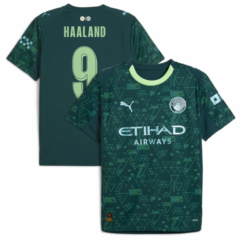 Erling Haaland Manchester City x EA SPORTS FC 2025/26 Fourth Jersey - Green | Puma discount