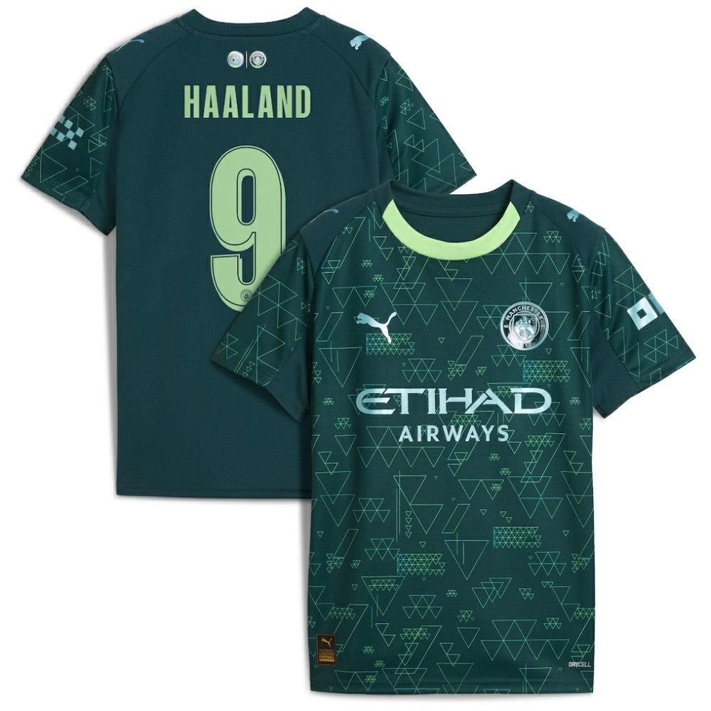 Erling Haaland Manchester City x EA SPORTS FC Youth 2025/26 Fourth Jersey - Green | Puma outlet
