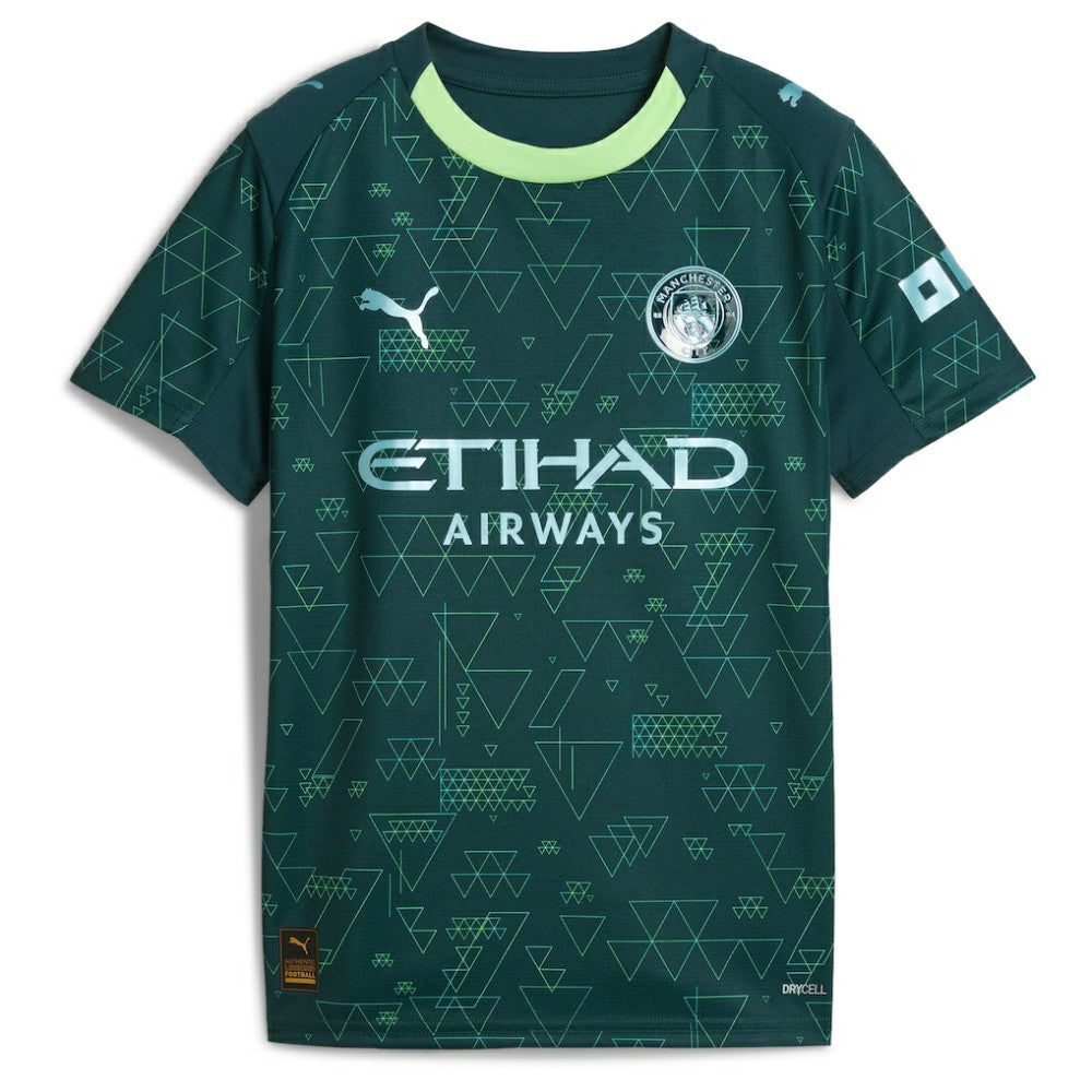 Erling Haaland Manchester City x EA SPORTS FC Youth 2025/26 Fourth Jersey - Green | Puma outlet