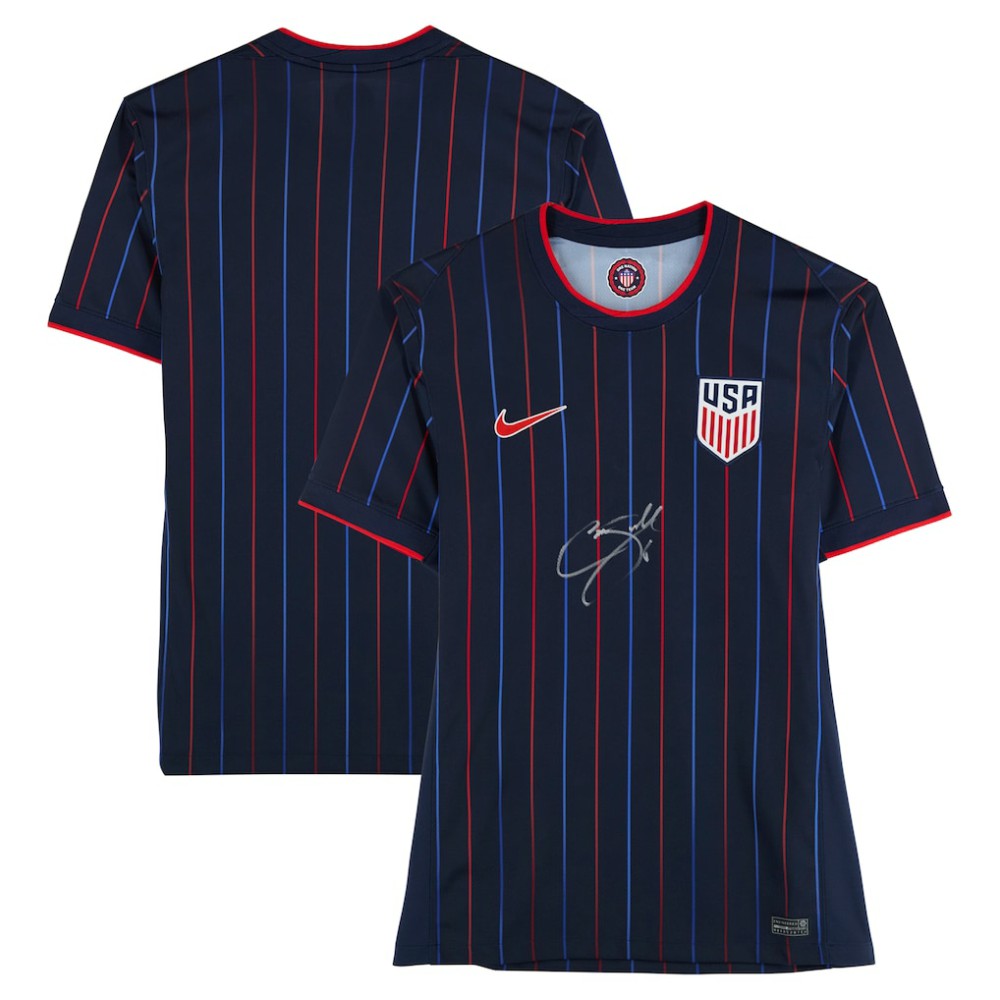 Cavan Sullivan USMNT Autographed 2025 Navy Replica Jersey - Front Signed | Fanatics shop