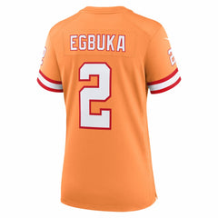 Emeka Egbuka Tampa Bay Buccaneers Women's Alternate 2 Game Jersey - Creamsicle | Nike cheap