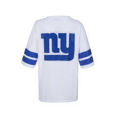 New York Giants Cuce Women's Rhinestone V-Neck Tunic - White outlet