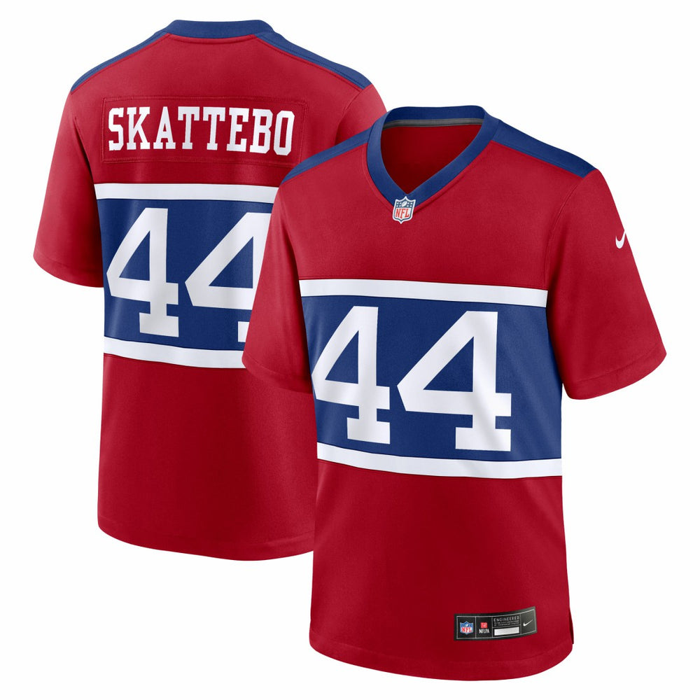 Cam Skattebo New York Giants Alternate Century Red Game Jersey - Red | Nike online