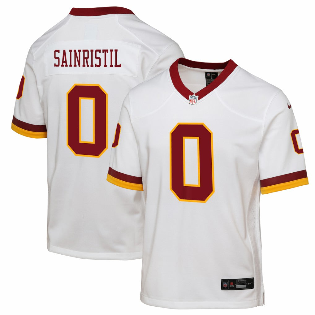 Mike Sainristil Washington Commanders Youth Alternate 2 Game Jersey - White | Nike for sale