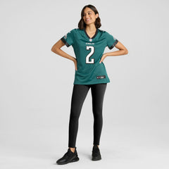 Jahan Dotson Philadelphia Eagles Women's Team Game Jersey - Midnight Green | Nike cheap