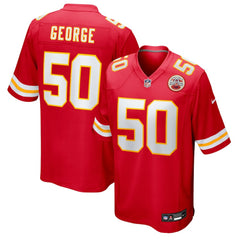 Brandon George Kansas City Chiefs Team Game Jersey - Red | Nike cheap