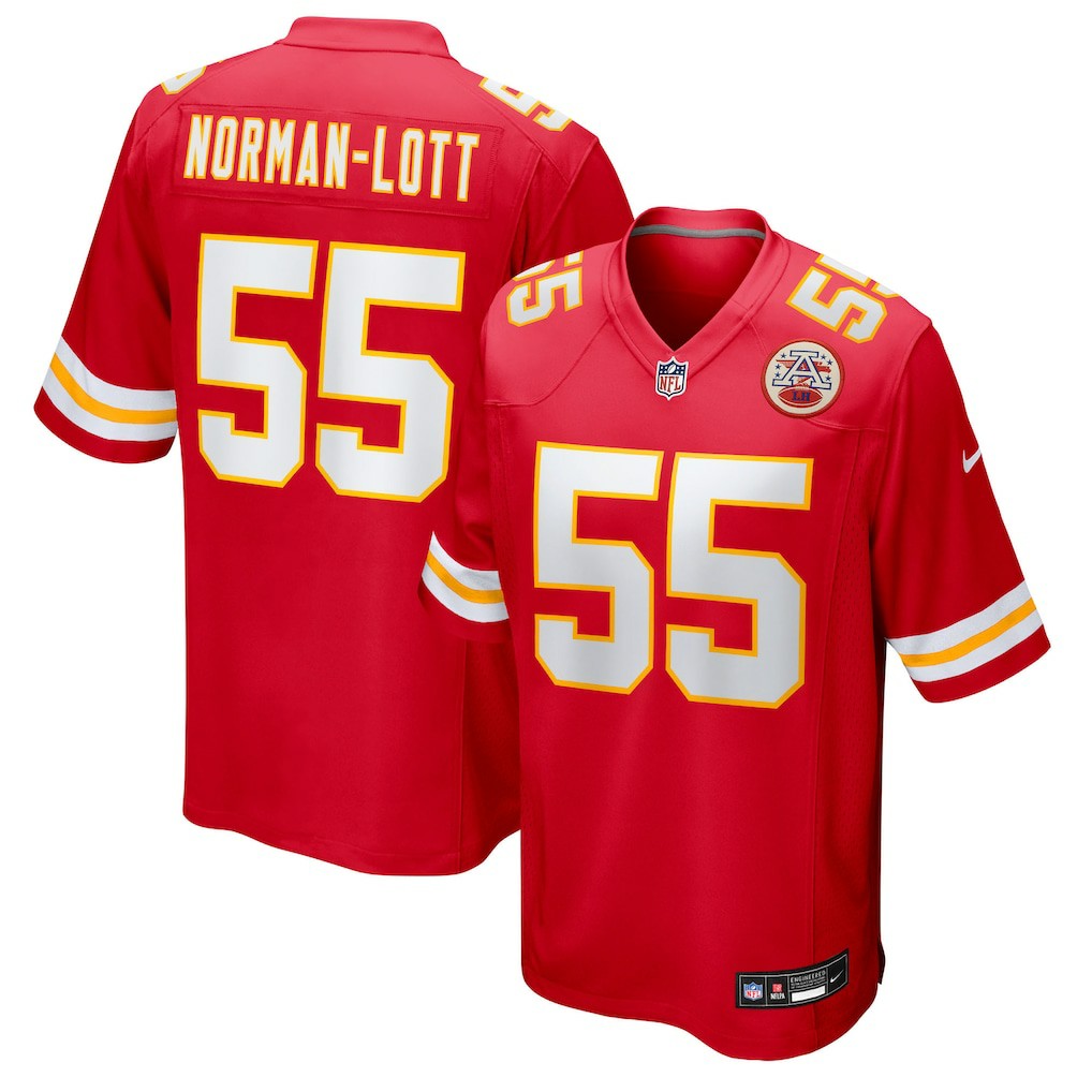 Omarr Norman-Lott Kansas City Chiefs Team Game Jersey - Red | Nike discount
