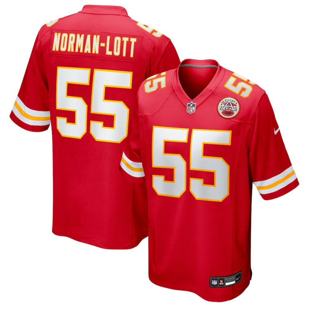 Omarr Norman-Lott Kansas City Chiefs Team Game Jersey - Red | Nike discount