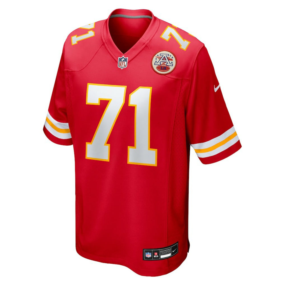Josh Simmons Kansas City Chiefs Team Game Jersey - Red | Nike outlet