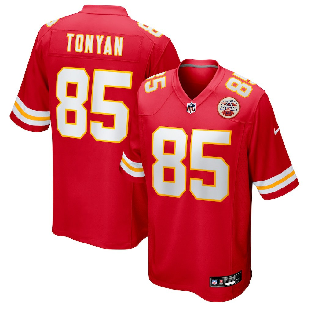 Robert Tonyan Kansas City Chiefs Team Game Jersey - Red | Nike outlet