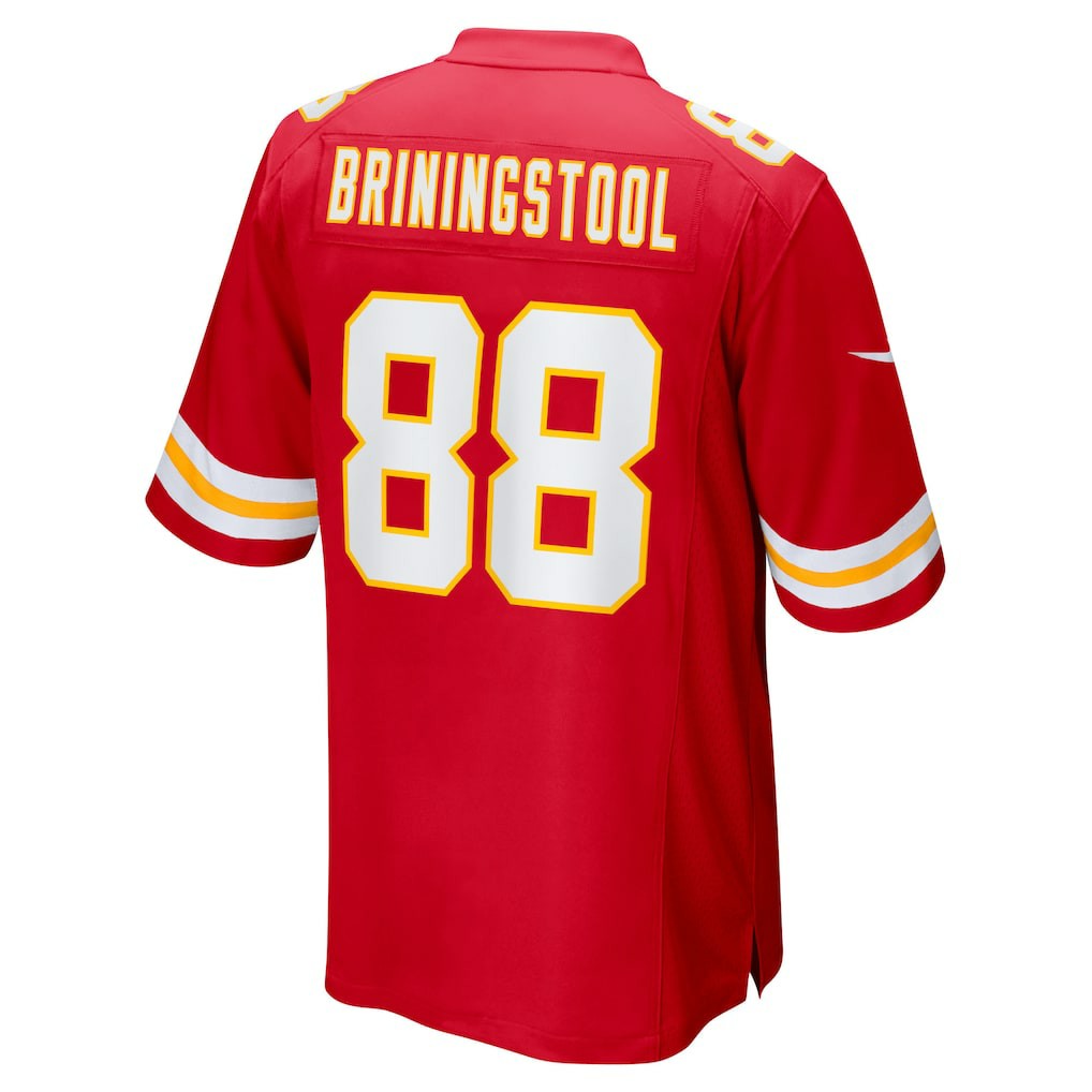 Jake Briningstool Kansas City Chiefs Team Game Jersey - Red | Nike on sale