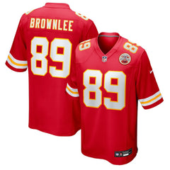 Jason Brownlee Kansas City Chiefs Team Game Jersey - Red | Nike online