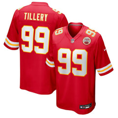 Jerry Tillery Kansas City Chiefs Team Game Jersey - Red | Nike discount
