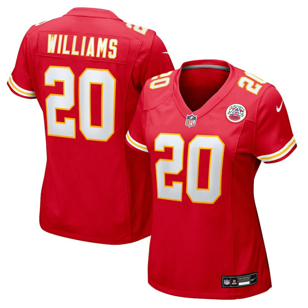 Nohl Williams Kansas City Chiefs Women's Team Game Jersey - Red | Nike on sale