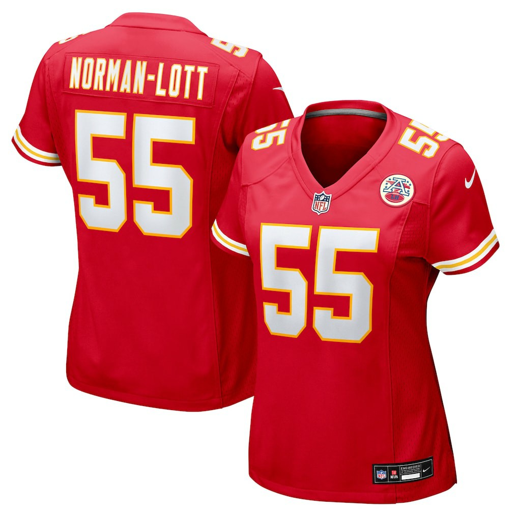 Omarr Norman-Lott Kansas City Chiefs Women's Team Game Jersey - Red | Nike online