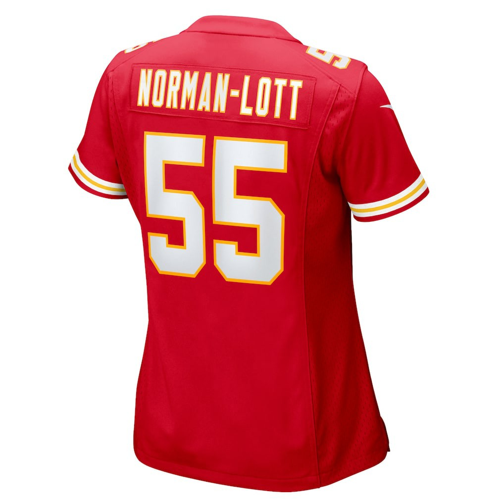 Omarr Norman-Lott Kansas City Chiefs Women's Team Game Jersey - Red | Nike online
