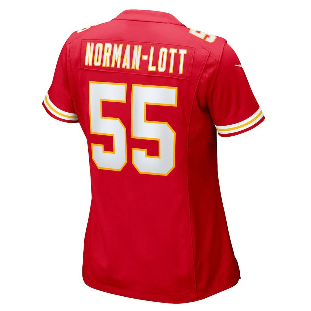 Omarr Norman-Lott Kansas City Chiefs Women's Team Game Jersey - Red | Nike online