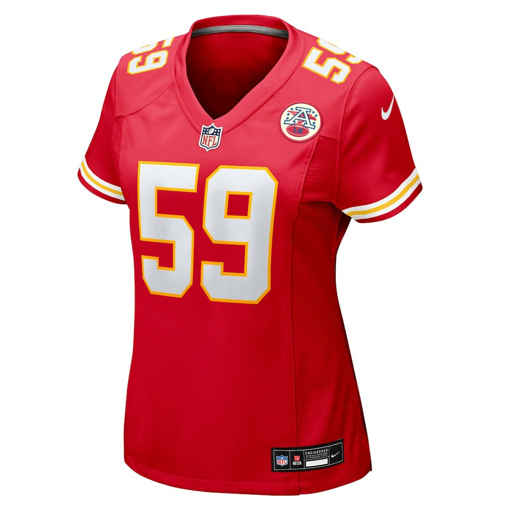 Cooper McDonald Kansas City Chiefs Women's Team Game Jersey - Red | Nike outlet