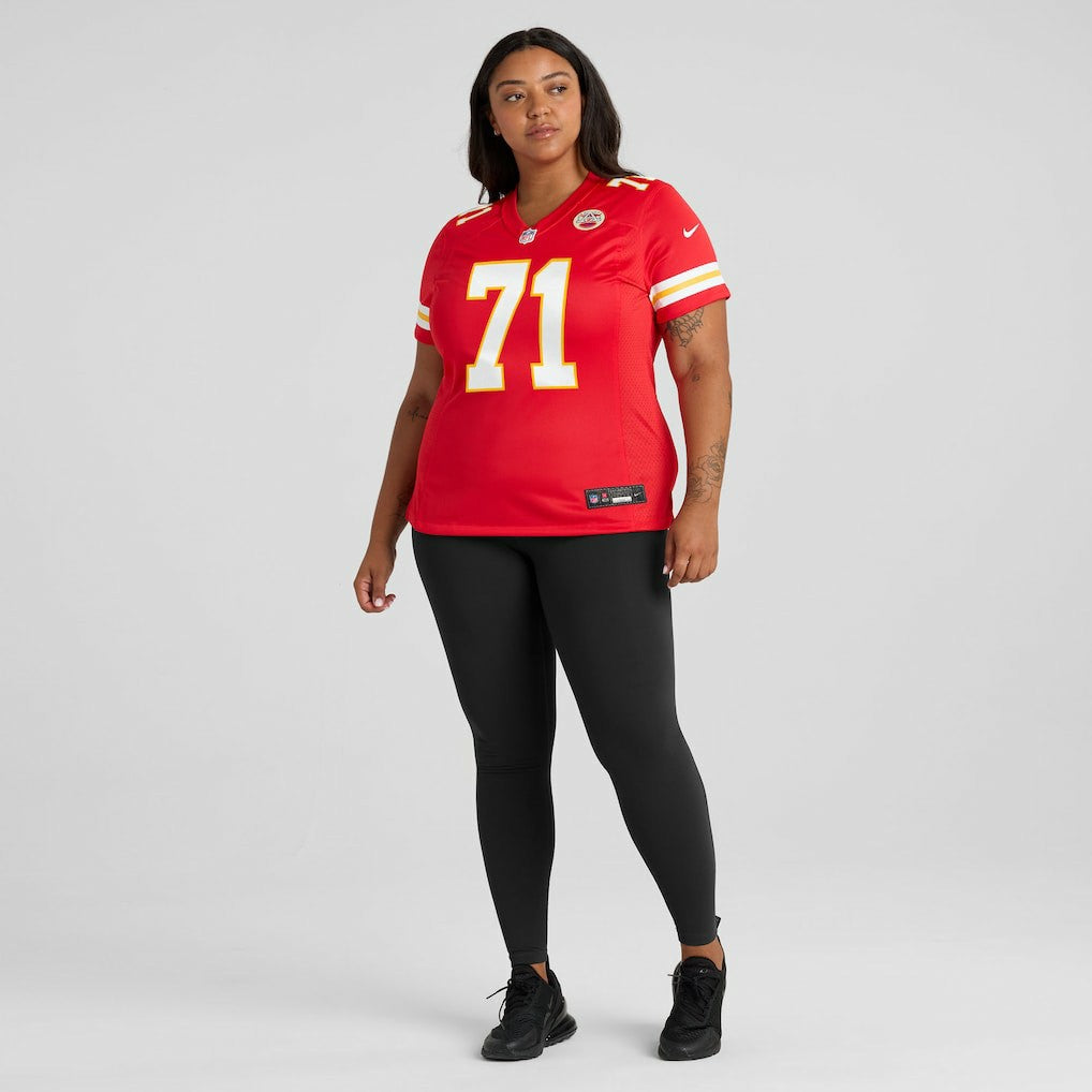 Josh Simmons Kansas City Chiefs Women's Team Game Jersey - Red | Nike online