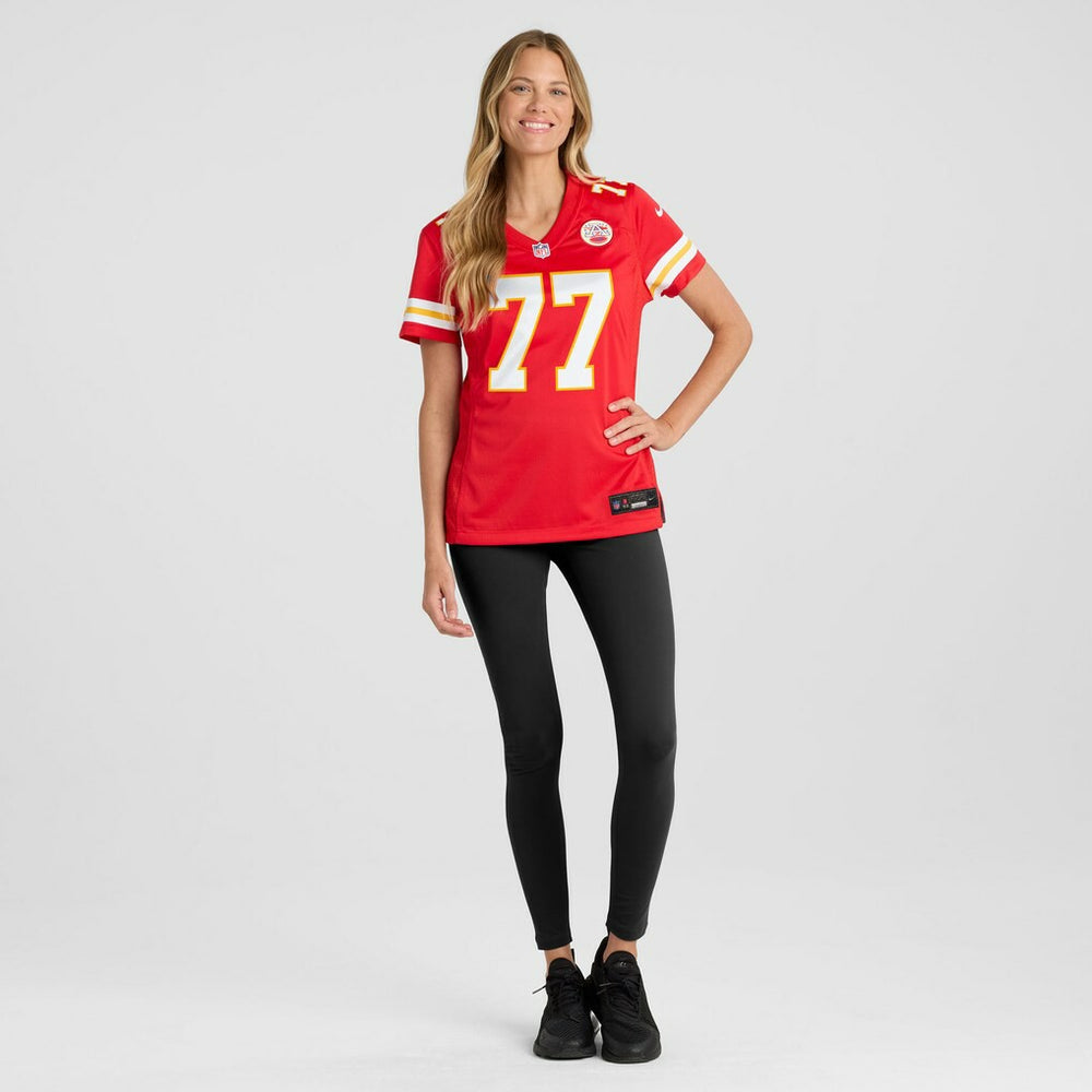 Jaylon Moore Kansas City Chiefs Women's Team Game Jersey - Red | Nike on sale