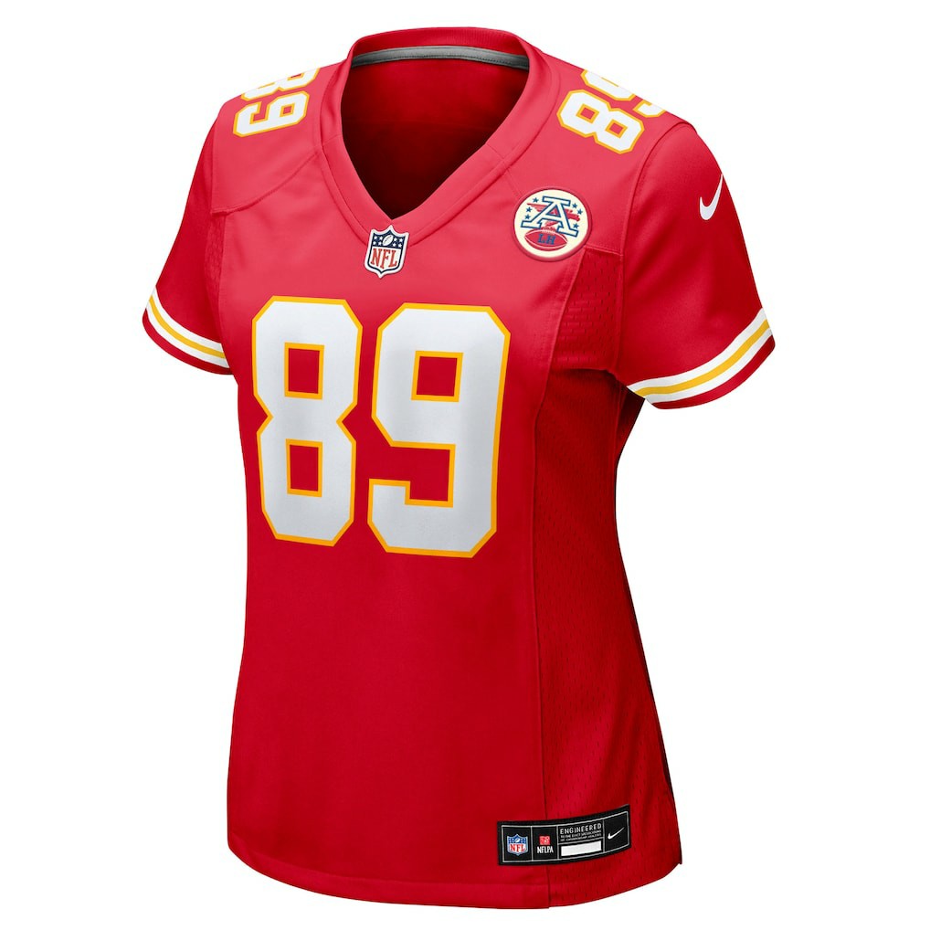 Jason Brownlee Kansas City Chiefs Women's Team Game Jersey - Red | Nike for sale