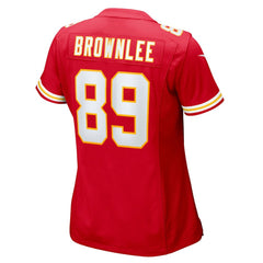 Jason Brownlee Kansas City Chiefs Women's Team Game Jersey - Red | Nike for sale